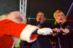 Lovely Jubbly: Boycie helps light up Wilmslow