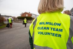 Volunteers remove 22 bags of rubbish from Wilmslow streets