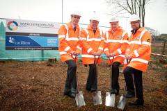 Work gets underway on airport relief road
