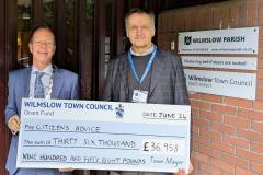 Wilmslow Town Council continues funding of Citizens Advice service