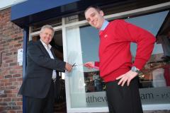 Colin Montgomerie visits Wilmslow Golf Club