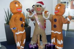 Gingerbread men cooking up plans to invade Wilmslow
