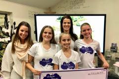 Wilmslow teenager sets charity sights high