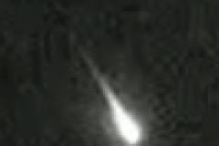 Meteor spotted in Wilmslow sky