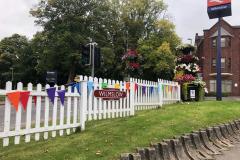 Signs stolen from Wilmslow station