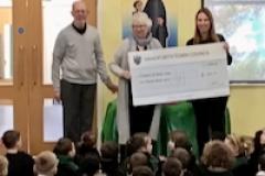 Handforth Town Council provides £2,000 grant to St Benedict's Primary School