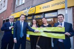 George Osborne officially opens ZipYard