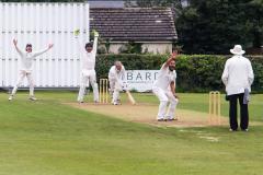 Cricket: Lindow singing in the rain