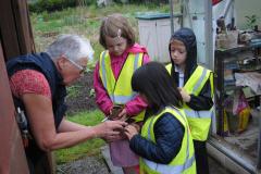 Dean Oaks children learn a lot from allotment visit