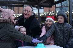 Families brave the cold for the Handforth Christmas lights switch on