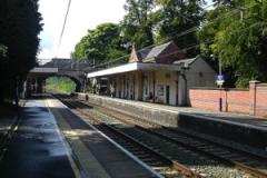 Wilmslow woman dies after being hit by train