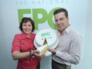 Marc and Annmarie Blomfield cake