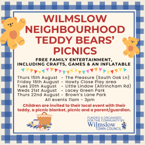 wilmslow family Picnic Days