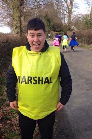 Tom Hibbert race marshal