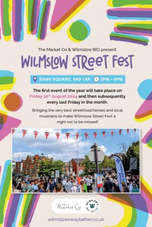 Wilmslow Street Fest Flyer v1 GW2404-19