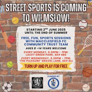 Street sports flyer