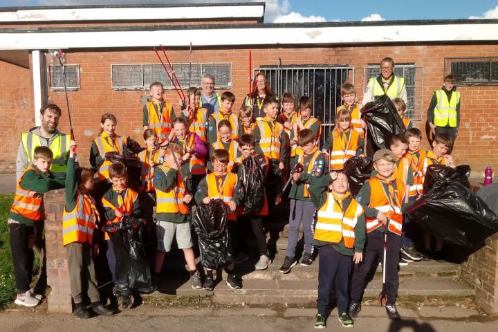 Cubs Meriton Park Litter Pick