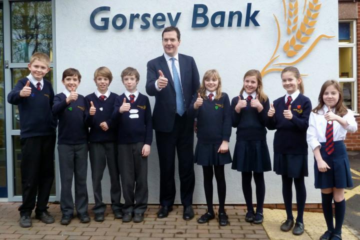 George Osborne visit Gorsey Bank