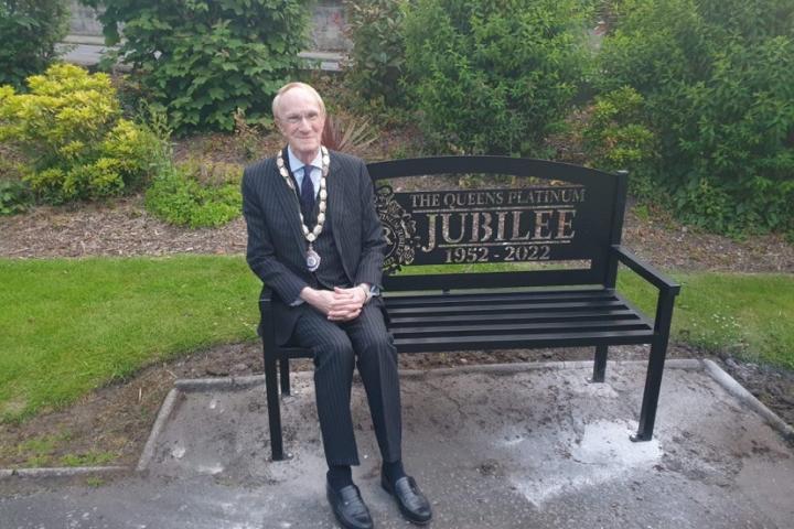 Frank McCarthy on Jubilee bench
