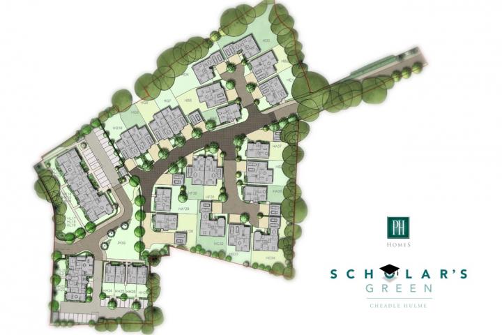 Scholars Green Site Plan