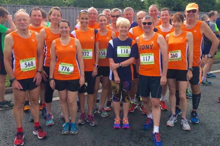 Styal Running Club at Alderley By Pass Race