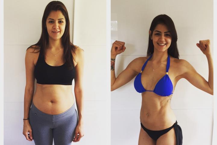 Paula before and after