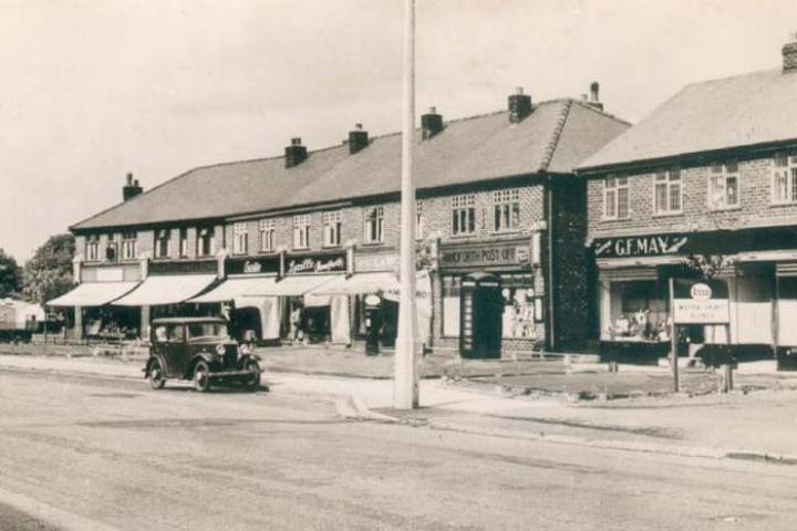 Handforth New Shops 1960