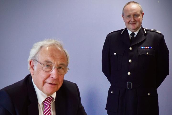 PCC John Dwyer and CC Mark Roberts