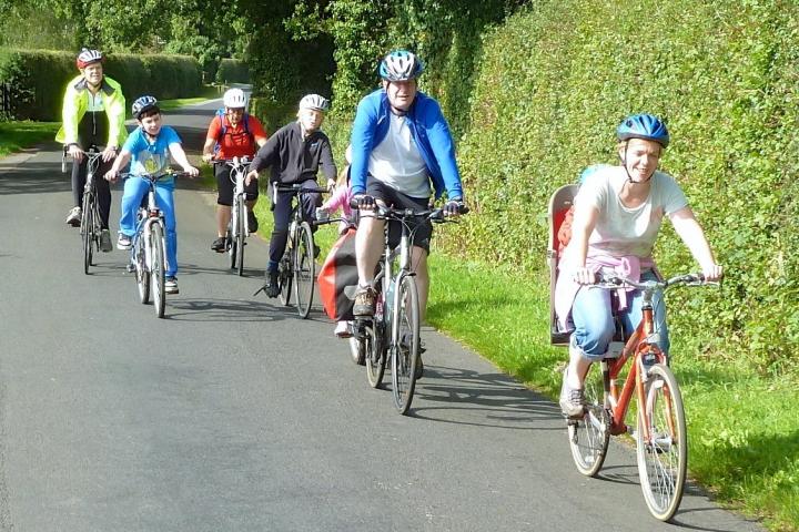 Bike Ride Sept 2013 along country lane