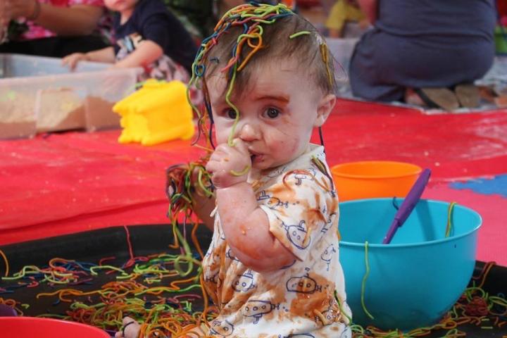 rainbow spaghetti