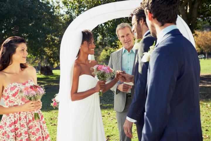 Wedding day stock image