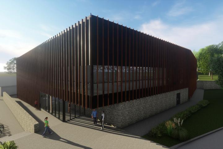 Alderley Park gym - CGI